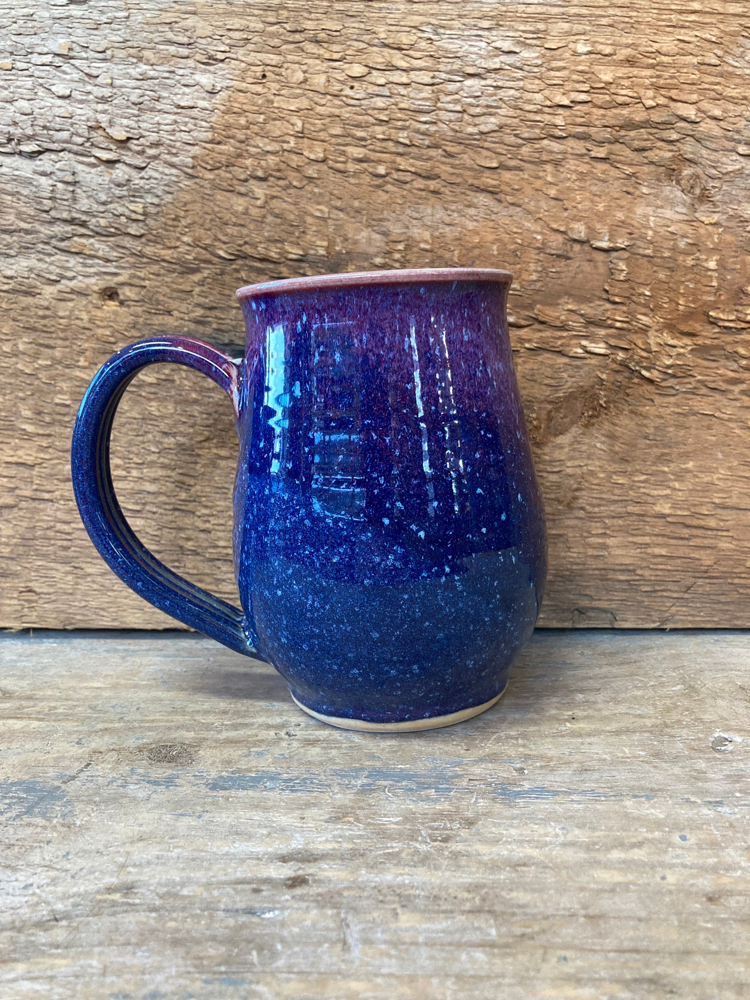 Modern Mugs in Frost/Purple – Glaze On Studio